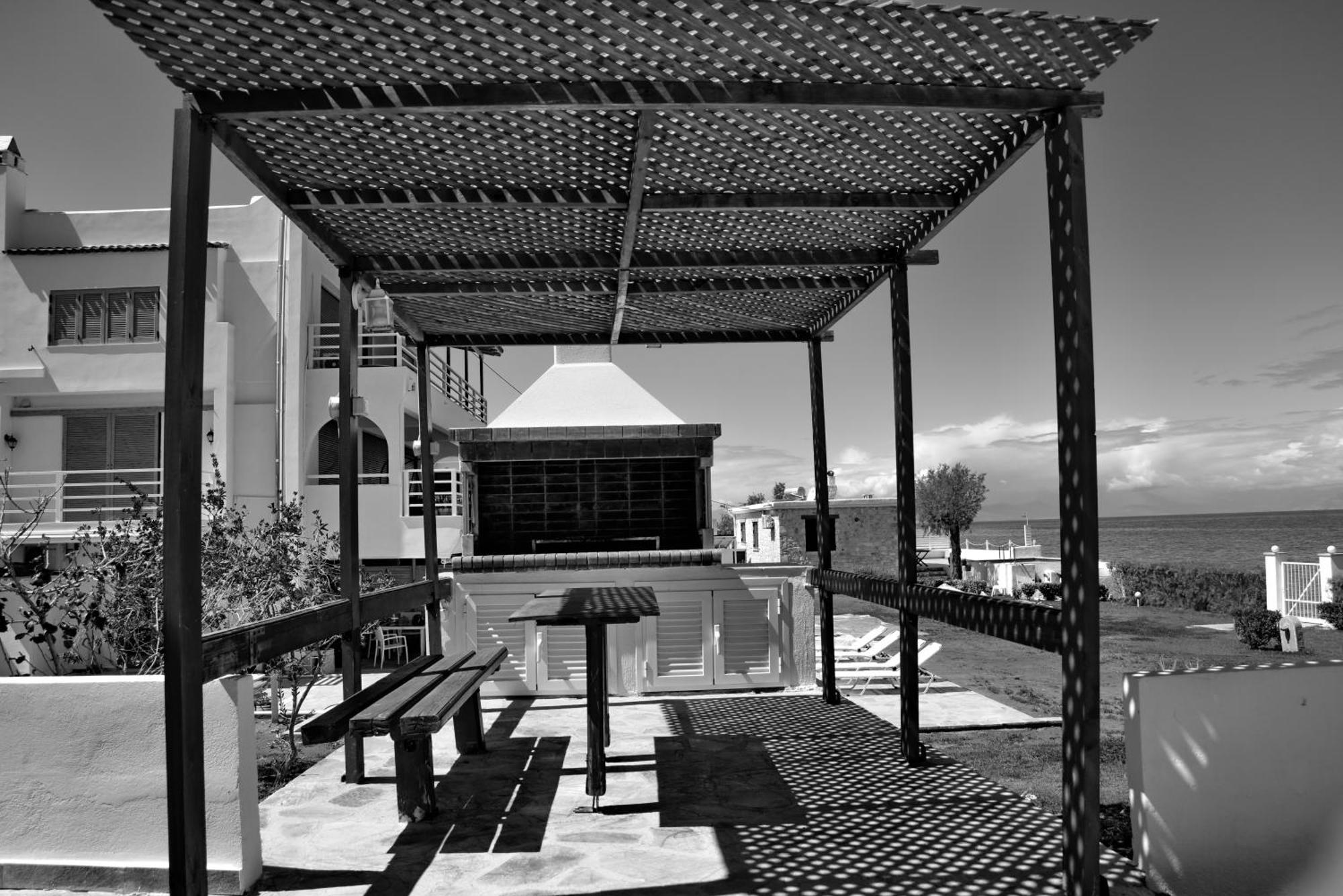 Antorina Beachfront Villas With Private Pools Kamari  Kültér fotó