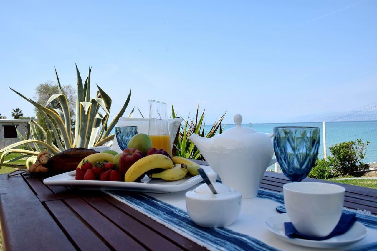 Antorina Beachfront Villas With Private Pools Kamari  Kültér fotó